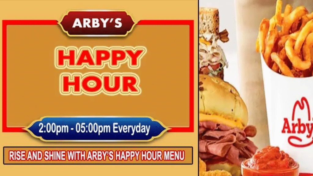 Arby’s Happy Hour Time and Days