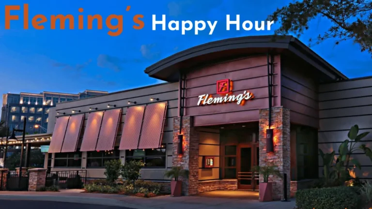 Fleming's Happy Hour