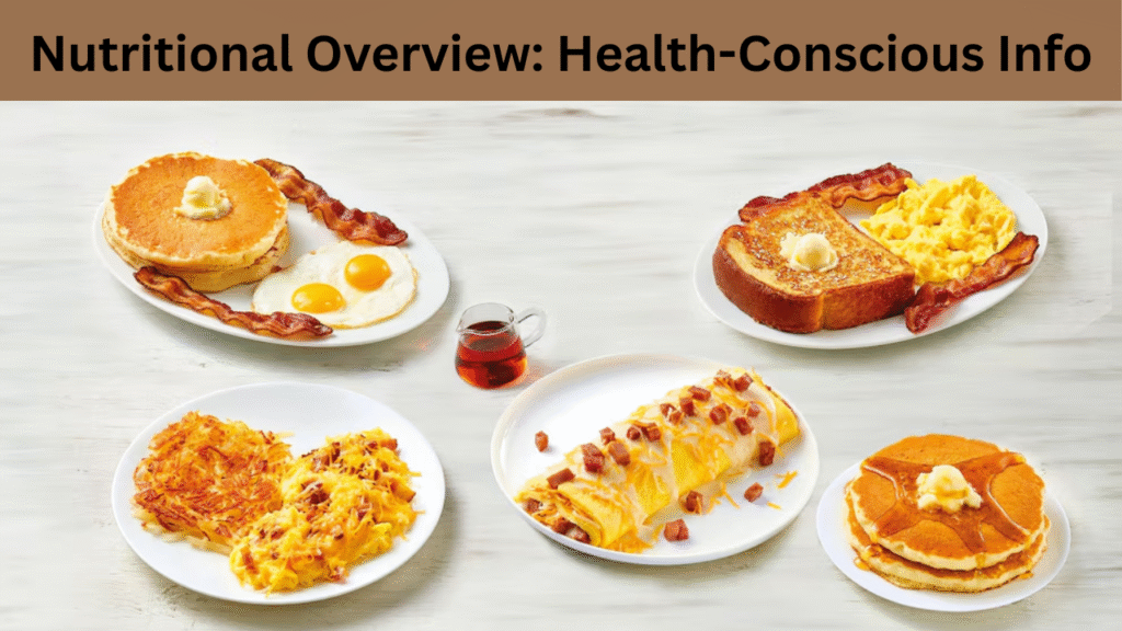 Nutritional Overview Health-Conscious Info