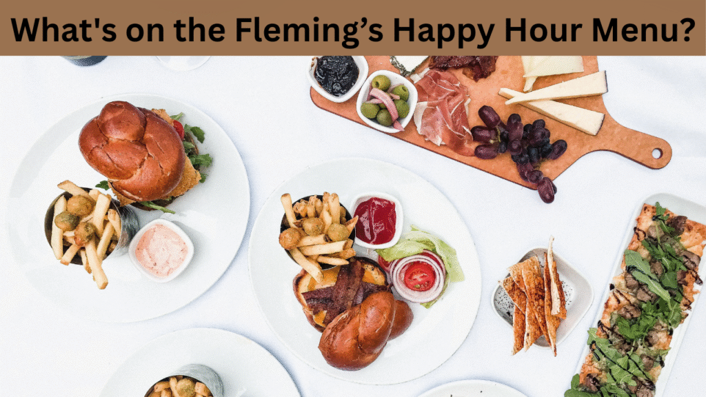 What's on the Fleming’s Happy Hour Menu?