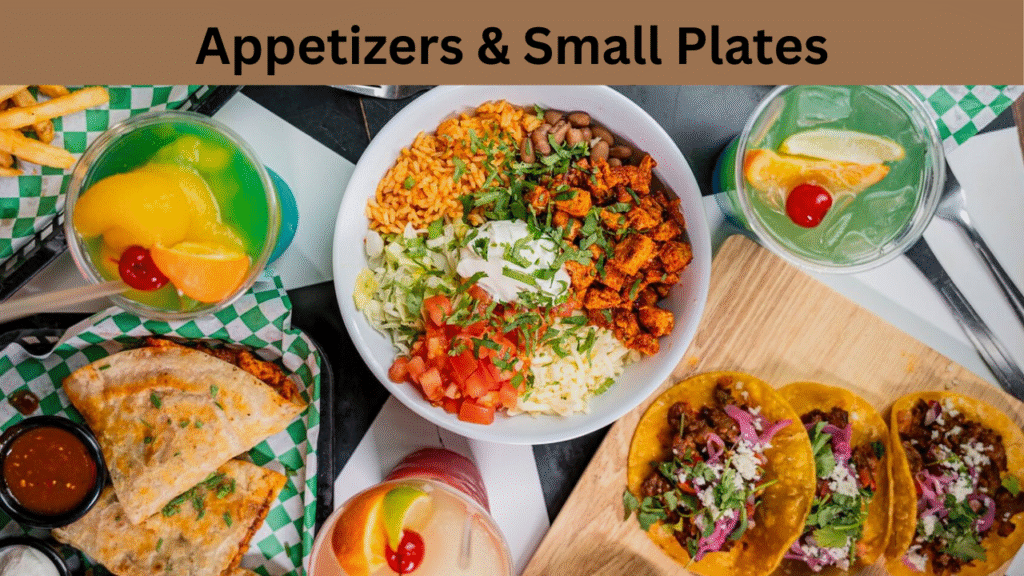Appetizers & Small Plates