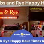 Herbs and Rye Happy Hour