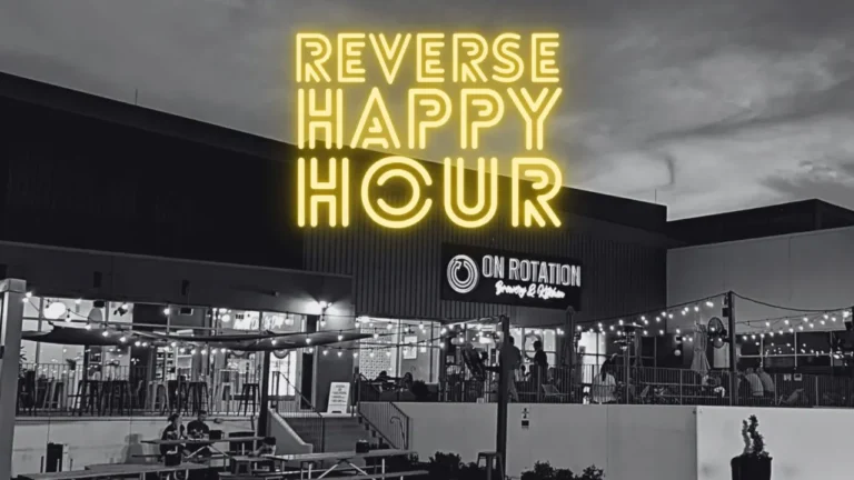 Reverse Happy Hour