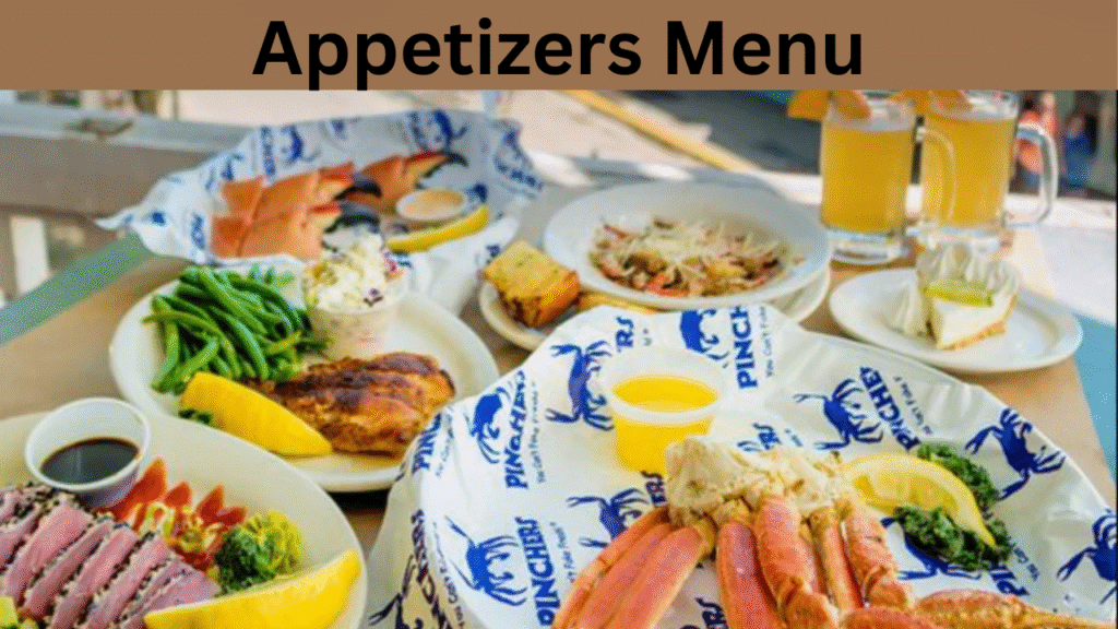 Appetizers Menu