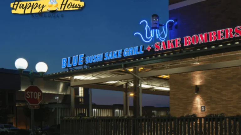 Blue Sake Grill Happy Hour