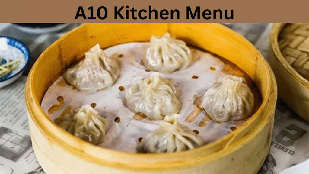 A10 Kitchen Menu