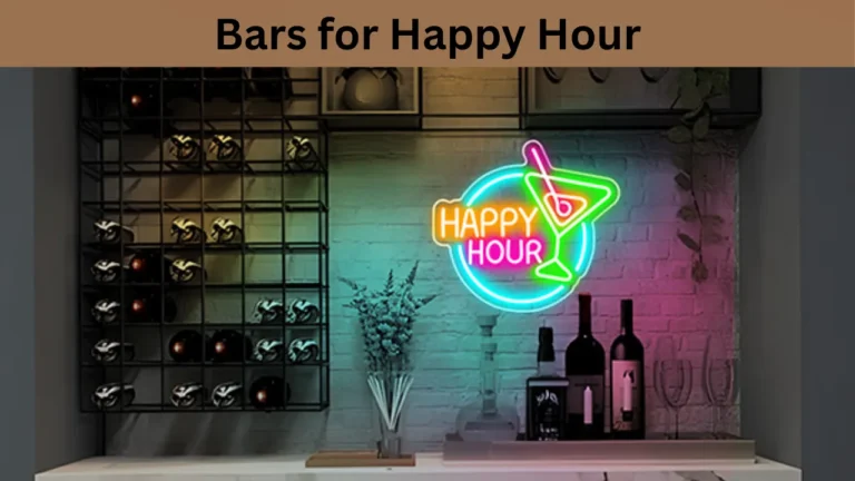 Bars for Happy Hour