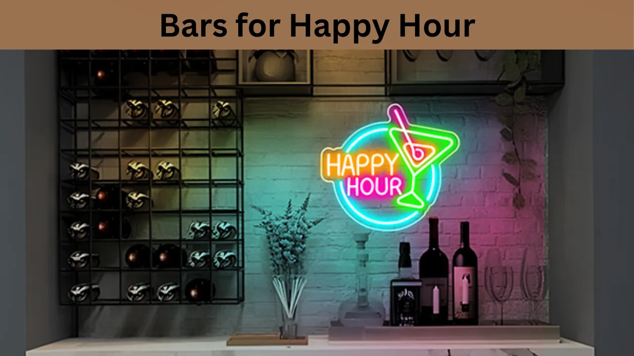 Bars for Happy Hour
