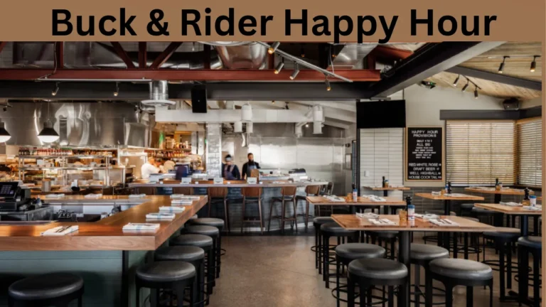 Buck & Rider Happy Hour