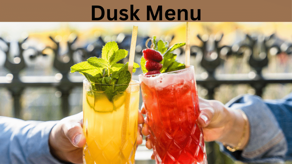 Dusk Menu
