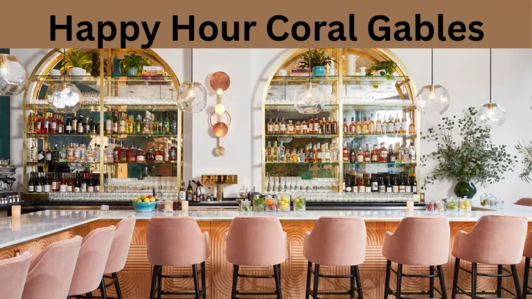 Happy Hour Coral Gables