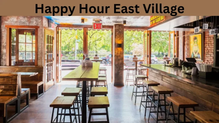 Happy Hour East Village
