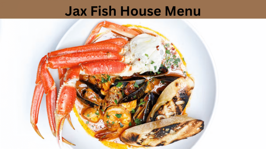 Jax Fish House Menu